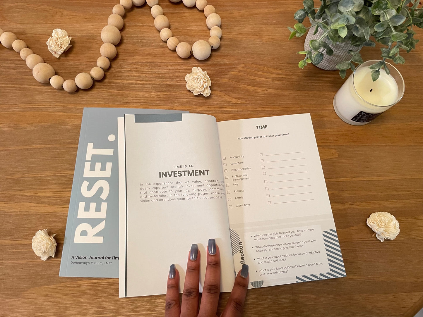 Reset: A Vision Journal for Time Management