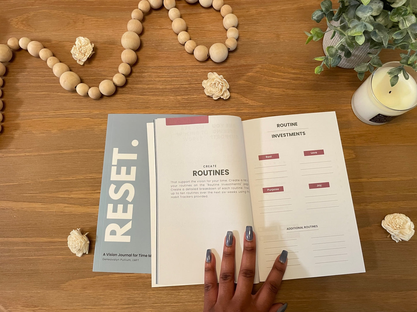 Reset: A Vision Journal for Time Management