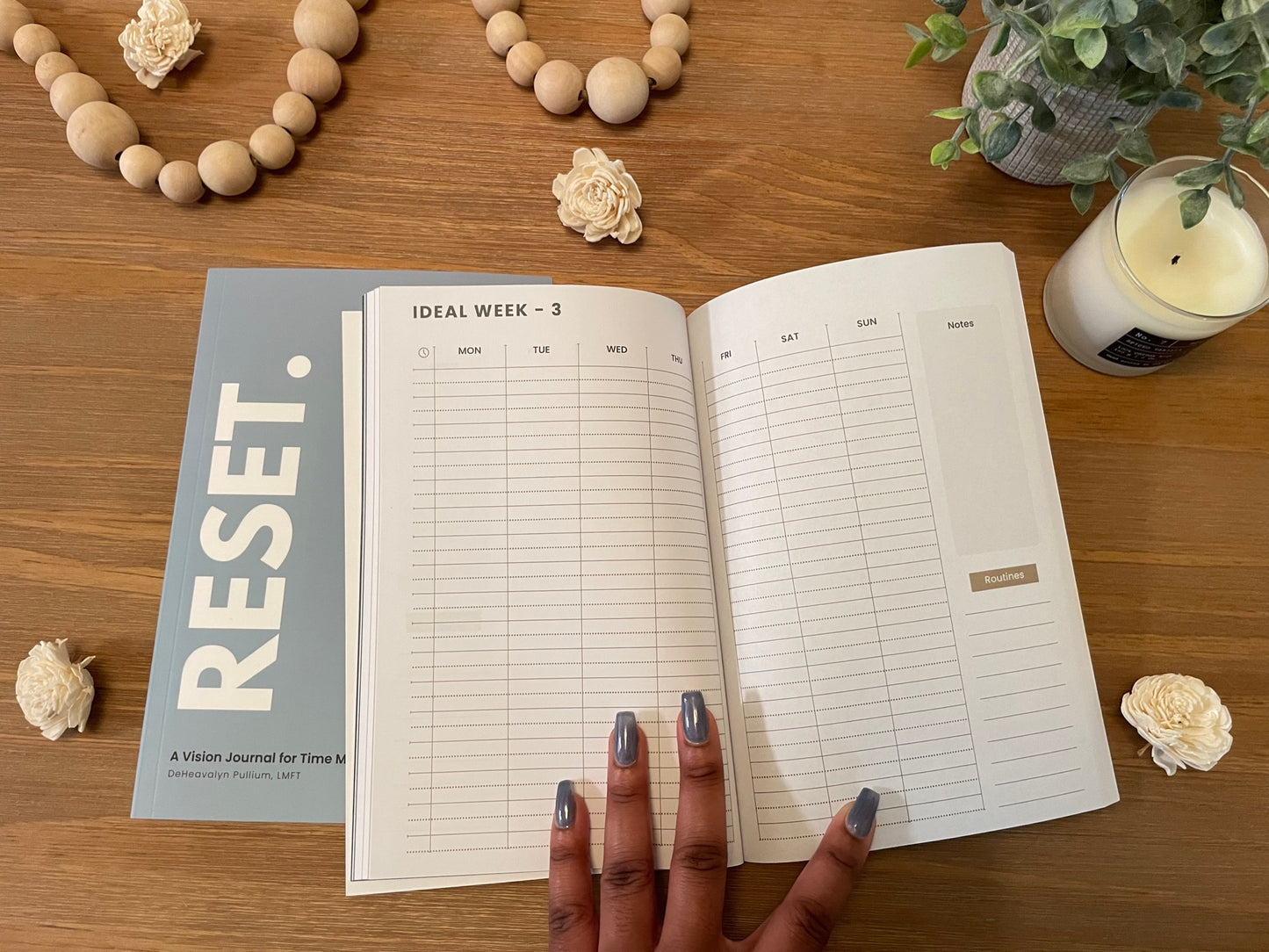 Reset: A Vision Journal for Time Management